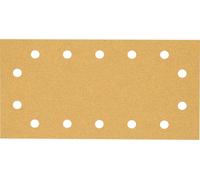 Bosch Professional Expert C470 Papier abrasif à 14 trous pour ponceuses vibrantes, 115 x 230 mm, G 60, 10 pces (2608900861)