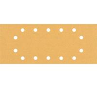 Bosch Professional Expert C470 Papier abrasif à 14 trous pour ponceuses vibrantes, 115 x 280 mm, G 100, 10 pces (2608900876)