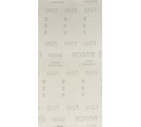 Bosch Professional Expert M480 Filet de ponçage pour ponceuses vibrantes, 115 x 230 mm, G 240, 10 pces (2608900767)