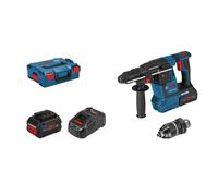 BOSCH Professional GBH 18V-26 F Jeu de marteaux perforateurs sans fil 18,0 V, avec 2 batteries
