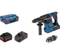 Bosch Professional GBH 18V-26 F SDS-Plus-Marteau perforateur sans fil 18 V 5.5 Ah Li-Ion + 2 batteries, + chargeur, + mallette