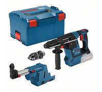 Bosch Professional GBH 18V-26F + GDE -Marteau perforateur sans fil sans batterie, sans chargeur, +