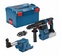 Bosch Professional GBH 18V-26F + GDE SDS-Plus-Marteau perforateur sans fil 18 V Li-Ion sans batterie, sans chargeur, +