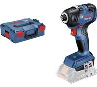 Bosch Professional 18V System visseuse à chocs sans-fil GDR 18V-200 (couple maxi de 200 Nm, avec 1/2 calage L-BOXX pour accessoires, calage L-BOXX, L-BOXX)