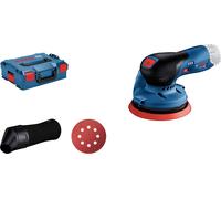 Bosch GEX 12V-125 Professional Ponceuse à disque 10000 tr/min 20000 OPM Noir, Bleu, Rouge