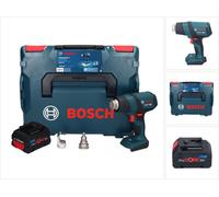 Bosch Professional GHG 18V-50 Décapeur thermique sans fil 18V 300°C / 500°C + 1x Batterie ProCORE 8,0Ah + Coffret L-Boxx - sans chargeur