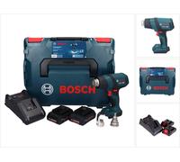 Bosch Professional GHG 18V-50 Décapeur thermique sans fil Bosch GHG 18V-50 Professional 300°C / 500°C 18V + 2x Batteries ProCORE 4,0Ah + Chargeur + Coffret L-Boxx