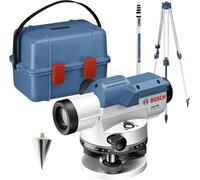 Bosch Professional GOL 20 D + BT160 + GR500 Niveau optique avec trépied Portée (max.): 60 m Grossissement optique (max.): 20 x