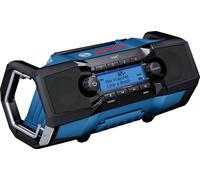 Bosch Professional GPB 18V-2 SC DAB+ Radio de chantier DAB+, FM Bluetooth, AUX protégé contre les projections d'eau