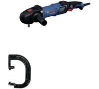 Polisseuse rotative BOSCH PROFESSIONAL - GPO 14-180 S - 1400W - 180 mm - Poignée en D + poignée auxiliaire