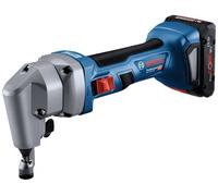 Bosch Professional Grignoteuse sans fil GNA 18V-16 E 0601529601 brushless, + 2 batteries, + chargeur, + mallette Puissance 700