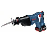 Bosch Professional GSA 18 V-LI Scie sabre sans fil 060164J00B + 2 batteries, + chargeur, + mallette 18 V 5 Ah