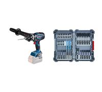 Bosch Professional GSB 18V-150 C, Blue, Solo + Kit d'embouts de tournevis 35 pièces - Amazon Edition