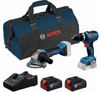 BOSCH PROFESSIONAL GSB 18V-65 +GWS 18V-8+ (2xGBA 4.0Ah+GAL 18V-40+sac a outils) 0615A5008Z