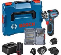 Bosch Professional GSR 12V-15 FC, Noir, 2 x 2.0Ah batterie/chargeur/accessoires