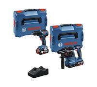 Bosch Professional GSR 18V-55 & GBH 18V-22 18V-Set - Blau