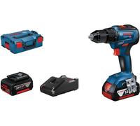 Bosch Professional GSR 18V-55 - Tournevis a Batterie (2 x 4,0 Ah, 18V, 55 Nm, en L-BOXX)