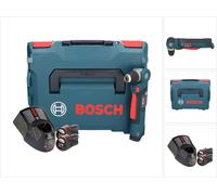 Bosch Professional GWB 12V-10 Perceuse d'angle sans fil 12 V 11 Nm + 2x batterie 3,0 Ah + chargeur + L-Boxx