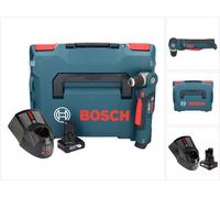 Bosch Professional GWB 12V-10 Perceuse d'angle sans fil 12 V + 1x batterie 6,0 Ah + chargeur + L-Boxx