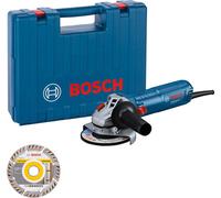 Bosch Professional GWS 12-125 (CC) Meuleuse angulaire + disque à tronçonner diamanté (06013A6102)