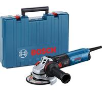 Bosch Professional GWS 14-125 - - Meuleuse d'angle (1400 W, 11500 tr/min, Ø 125 mm, vitesse réglable, antivibration, KickBack Control, en coffret)
