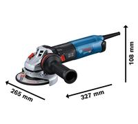 BOSCH Professional GWS 17-125 TS Meuleuse d'angle 1.700 W