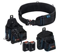Bosch Professional Kit belt 108, GWT 2, GWT 4, 2x holder 1600A0265R pour les bricoleurs, pour les artisans Set détuis porte-outils non équipés Noir G