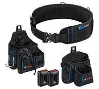 Bosch Professional Kit belt 93, GWT 2, GWT 4, 2x holder 1600A0265P pour les artisans, pour les bricoleurs Ceinture porte-outils Noir G