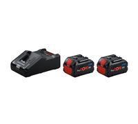 Starter kit avec 2 batteries Procore 18V 8Ah + chargeur GAL 18V-160 en boîte en carton - BOSCH - 1600A02T5P
