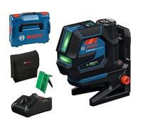 Bosch Professional laser combiné GCL 12V-50-22 CG (portée jusqu’à 50 m avec cellule de réception, Dual Power, Levelling Remote, support RM 20, GBA 12V 2.0Ah, GAL 12V-40, housse, L-BOXX 136)