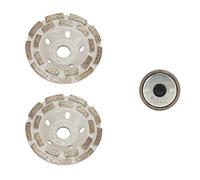 Bosch Professional Meule diamant Expert for Concrete Longévité élevée + Écrou de serrage rapide SDS click (pour béton, Ø 125 mm, Accessoire Meuleuse à béton)