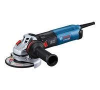 Bosch Professional meuleuse angulaire GWS 17-125 S INOX (1 700 W, poignée auxiliaire, capot protection, capot protection pour tronçonner, filtre à poussière, clé à ergots, flasque/écrou de serrage)