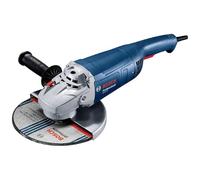 Bosch Professional meuleuse angulaire GWS 20-230 P (avec clé à ergots, flasque de serrage, écrou de serrage, capot de recouvrement, poignée auxiliaire)