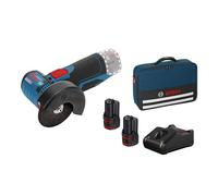 Bosch Professional Meuleuse angulaire sans fil GWS 12V-76, avec 2 x 2.0 Ah Li-Ion batterie - 06019F200C