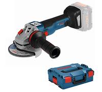 Bosch Professional Meuleuse angulaire Sans-Fil GWS 18V-10 C (18 V, Connectable, Ø de meule : 125 mm, L-Boxx, Sans Batterie)