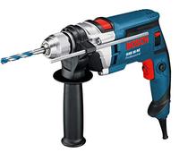 Bosch Professional perceuse-visseuse à percussion GSB 16 RE (avec mandrin automatique 13 mm, butée de profondeur 210 mm, poignée supplémentaire, dans coffret de transport)