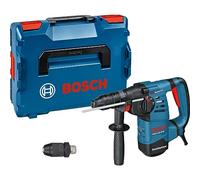 Bosch Professional perforateur GBH 3-28 DRE (avec mandrin automatique 13 mm, mandrin interchangeable SDS plus, butée de profondeur 210 mm, poignée auxiliaire, tube de graisse, chiffon, L-BOXX)
