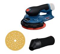 Ponceuse excentrique sans fil BOSCH PROFESSIONAL - GEX 12V-150-3 - 12V - 150 mm - Feuille abrasive G120 + bague + sac +plateau