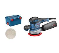Bosch GEX 40-150 PROFESSIONAL Ponceuse à disque 12000 tr/min 24000 OPM Noir, Bleu, Gris, Rouge 400 W