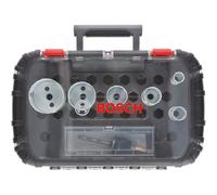 Bosch Professional Set de 9 pièces de scies de Corona Progressor for Holz and Metall (pour installateurs de céramique sanitaire, Ø 20-64 mm, accessoires de perçage)