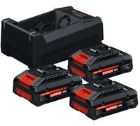BOSCH PROFESSIONAL Set de base 3x EXBA18V-40 + GAL 12V/18V-80 0615V0005X