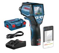Détecteur thermique Bosch Professional GIS 1000 C avec batterie 12V 2,0Ah, carte Quickstart, cable USB, en L-Boxx - 0601083301