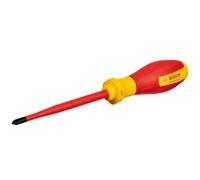 Bosch Professional tournevis VDE PH2x125 (certifié jusqu'à 1 000 V, isolé avec un élastomère thermoplastique (TPE))