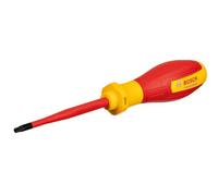 Bosch Professional tournevis VDE plat TX25x100 (certifié jusqu'à 1 000 V, isolé avec un élastomère thermoplastique (TPE))