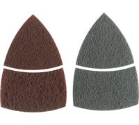 Bosch Professionnal , 2 608 607 419 - Set de disques à polir de nettoyage 102 x 62, 93 mm (paquet 2)