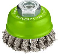 Bosch Professionnal 2 608 622 104 - Brosse (forme gobelet), inoxydable 65 mm, 0,35 M14 (pack de 1)