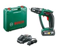 Bosch PSR 18 LI-2 Ergonomic 1400 tr/min Sans clé 1,3 kg Noir, Vert, Perceuse à percussion