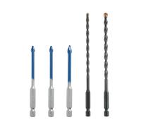 BOSCH PTBXMC05 5 pc. Porcelain Tile and Multi-Material Drill Bit Set