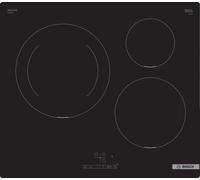 Bosch Serie 4 PUJ611BB5E plaque Noir Intégré 60 cm Plaque avec zone à induction 3 zone(s)