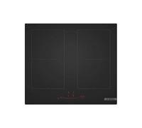 Bosch PVQ61CHB1E Série 6 Plaque de cuisson à induction 60 cm, design mat - 5 rayures moins visibles, Power Boost - Cuisson rapide, activation automatique de la hotte, zone combi pour grands ustensiles